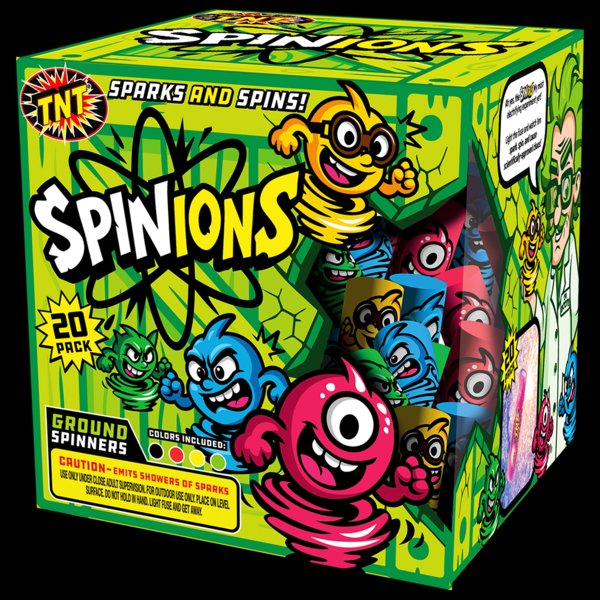 TNT Spinions — new ground bloom category, 10-pack
