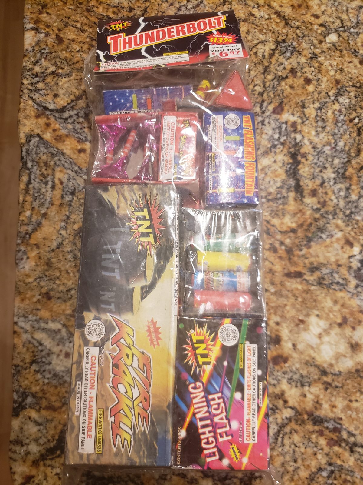 Vintage California Safe and Sane fireworks, August 8, 2020