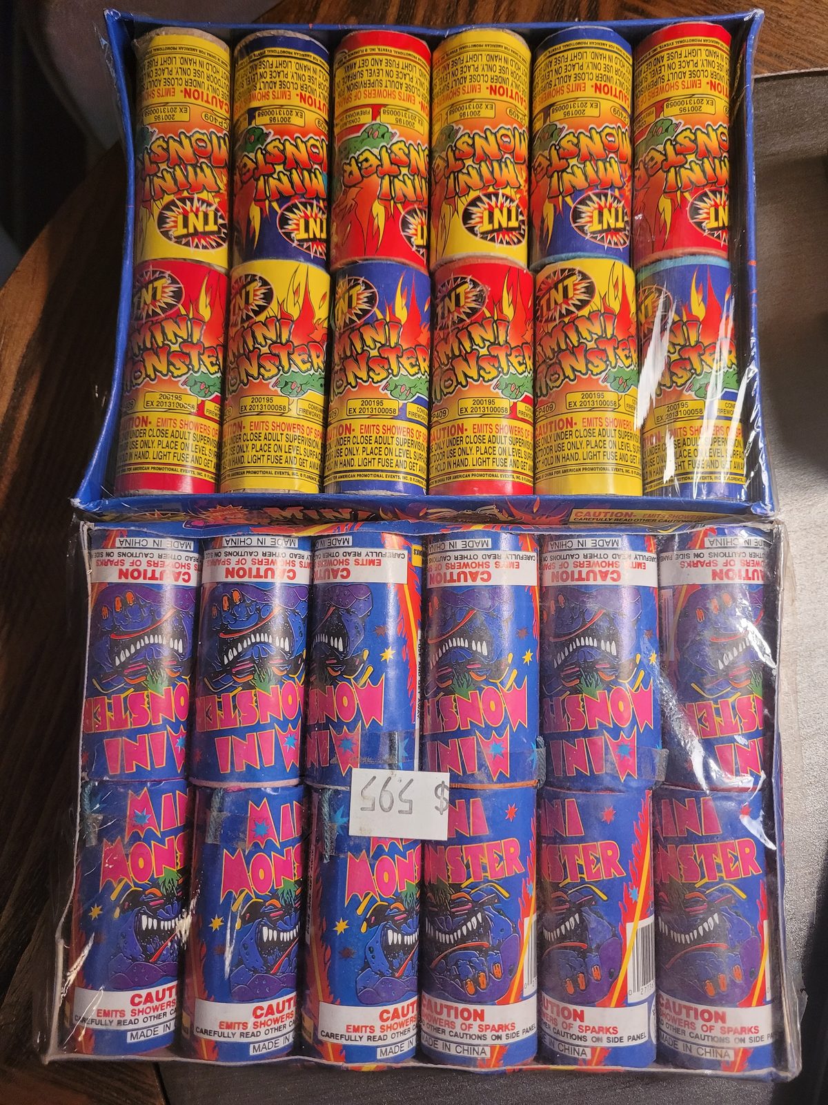 Vintage California Safe and Sane fireworks, April 24, 2021