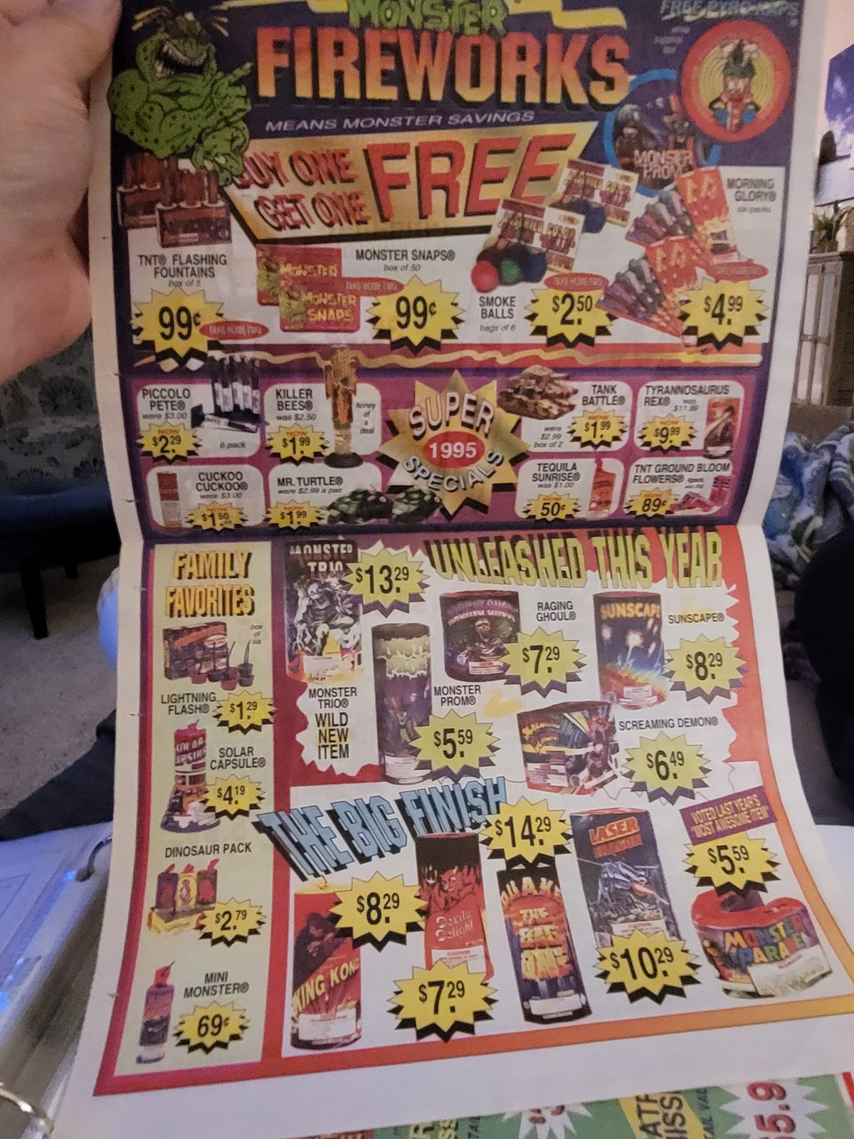 Vintage California Safe and Sane fireworks, June 10, 2021