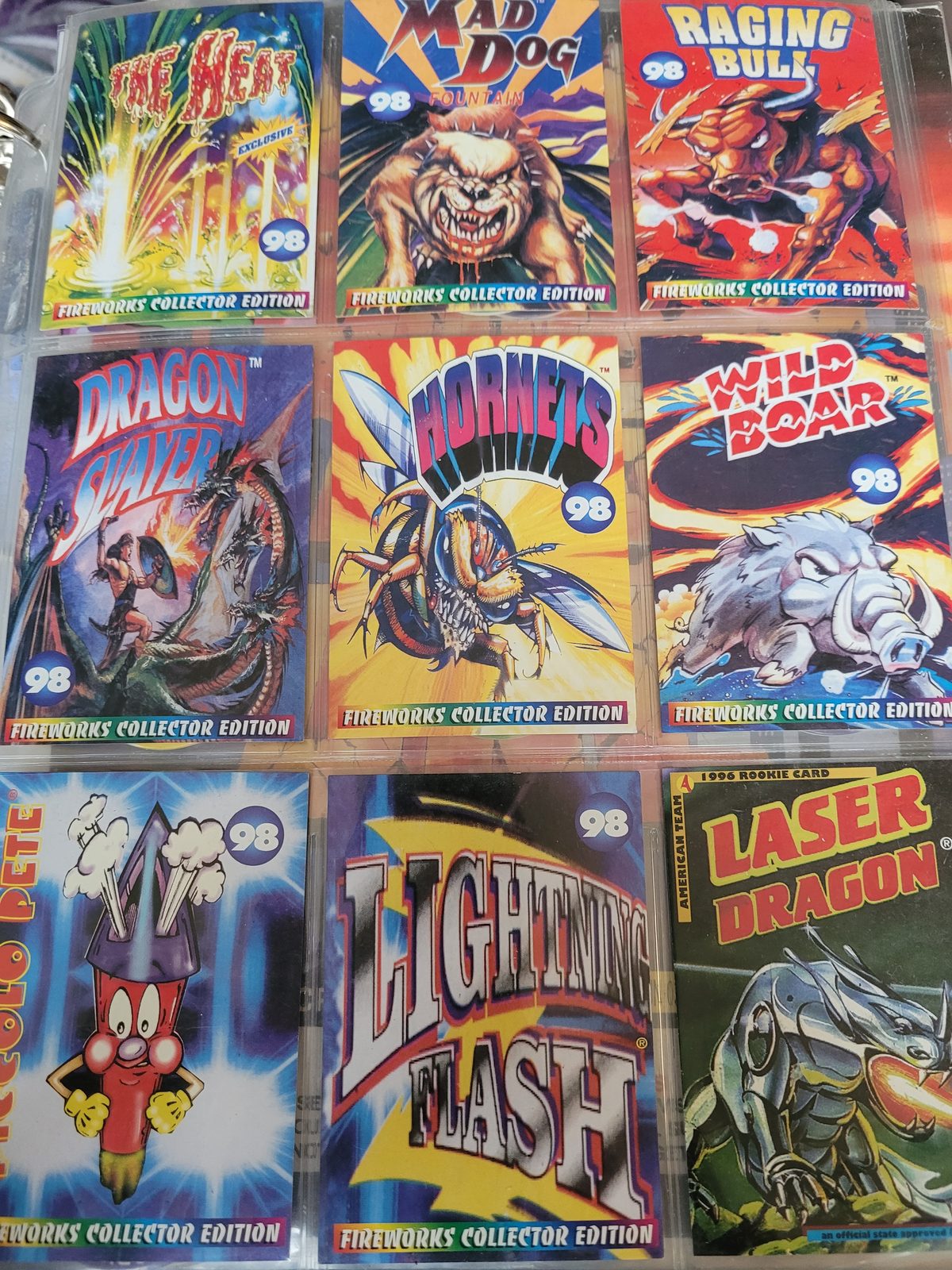 Vintage California Safe and Sane fireworks, August 13, 2021