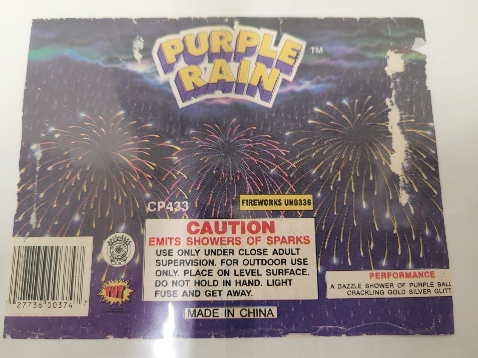 Vintage California Safe and Sane fireworks, July 29, 2022