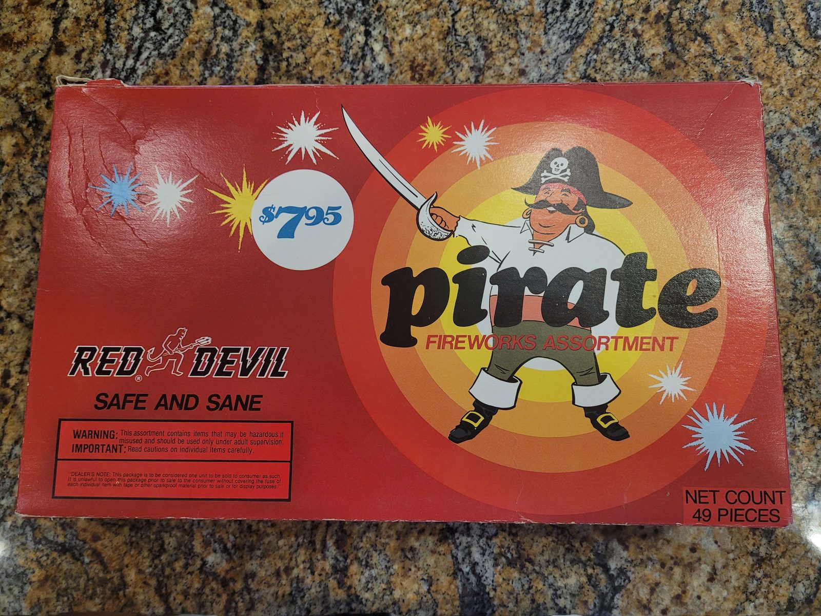 Vintage California Safe and Sane fireworks, March 7, 2025