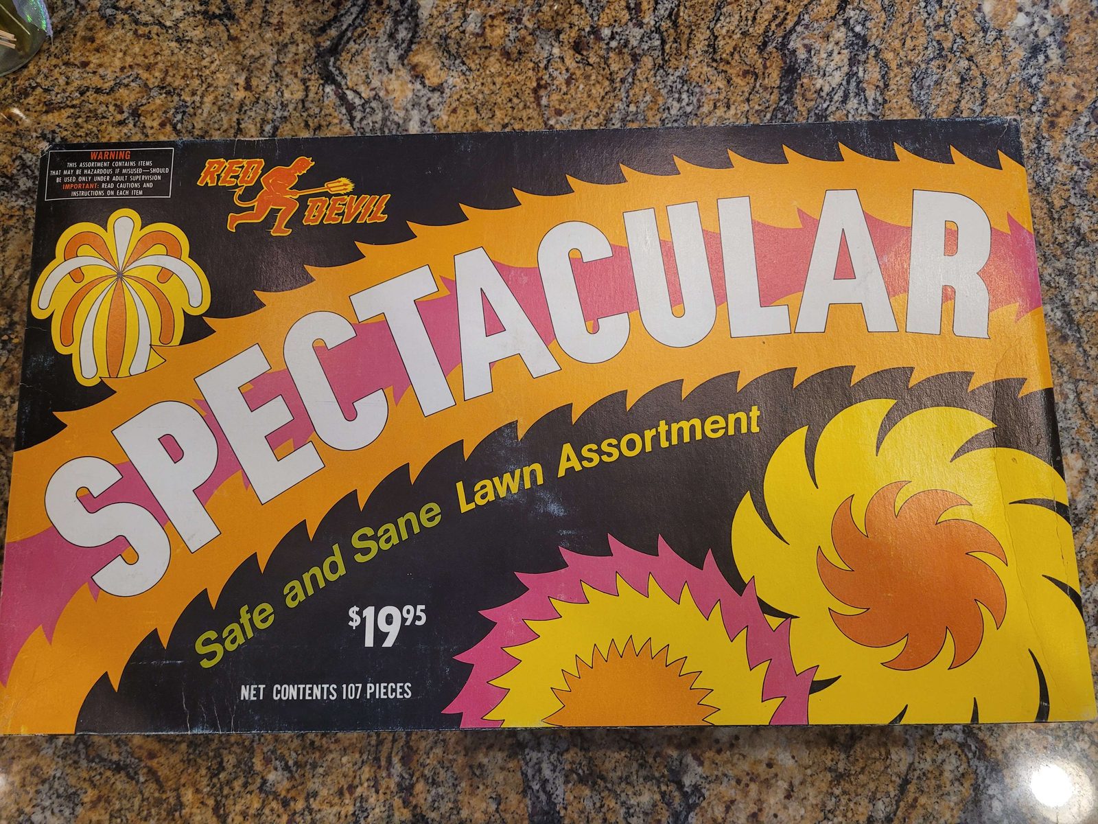 Vintage California Safe and Sane fireworks, March 7, 2025