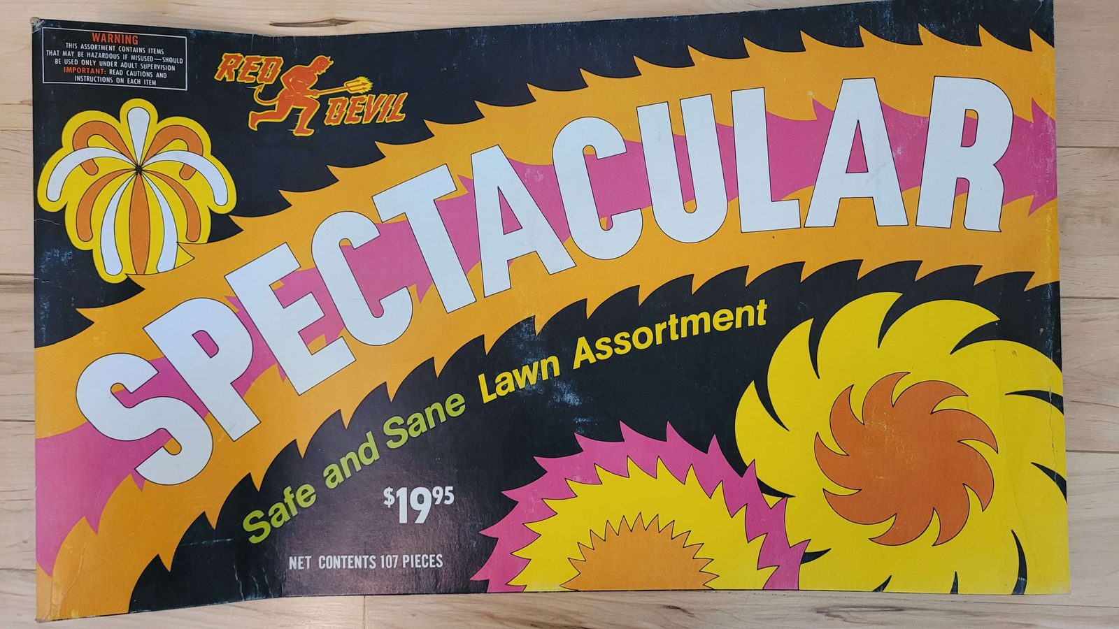 Vintage California Safe and Sane fireworks scrapbook spread, May 30, 2025