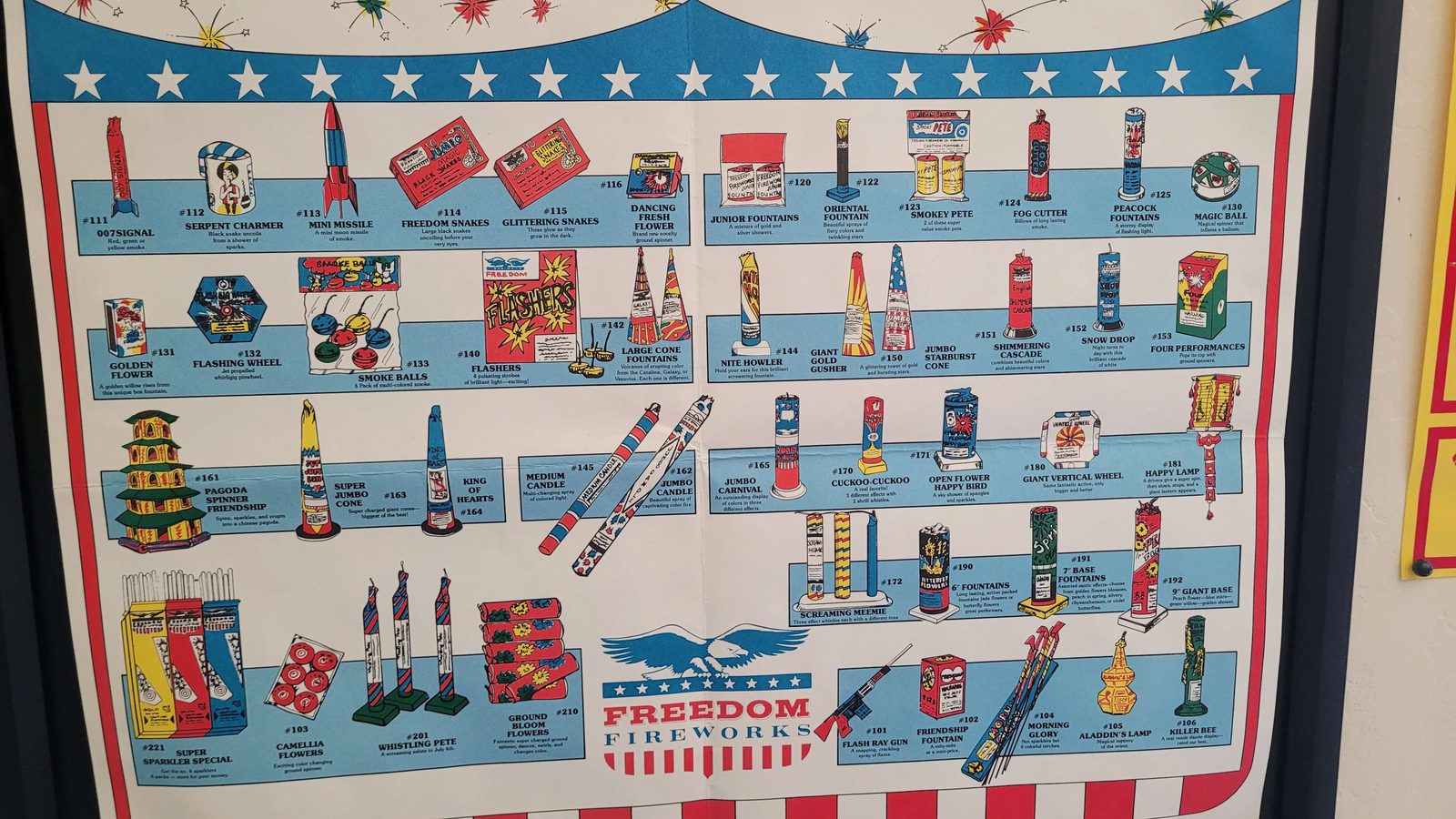 Vintage California Safe and Sane fireworks scrapbook spread, May 30, 2025