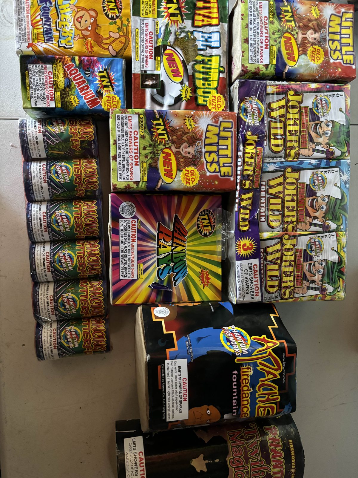 Vintage California Safe and Sane fireworks · collection piece