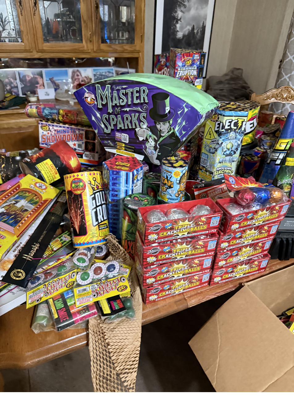 Stash of Master of Sparks and Tiny Titan